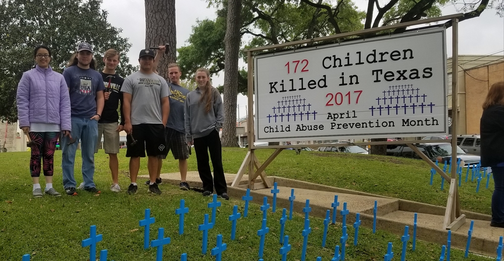 WHS STUDENTS AND COMMUNITY WORK TOGETHER TO PROMOTE CHILD ABUSE PREVENTION 
