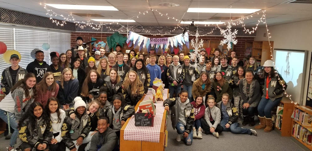NHS & STUCO ENJOY TRICK-OR-TREATING