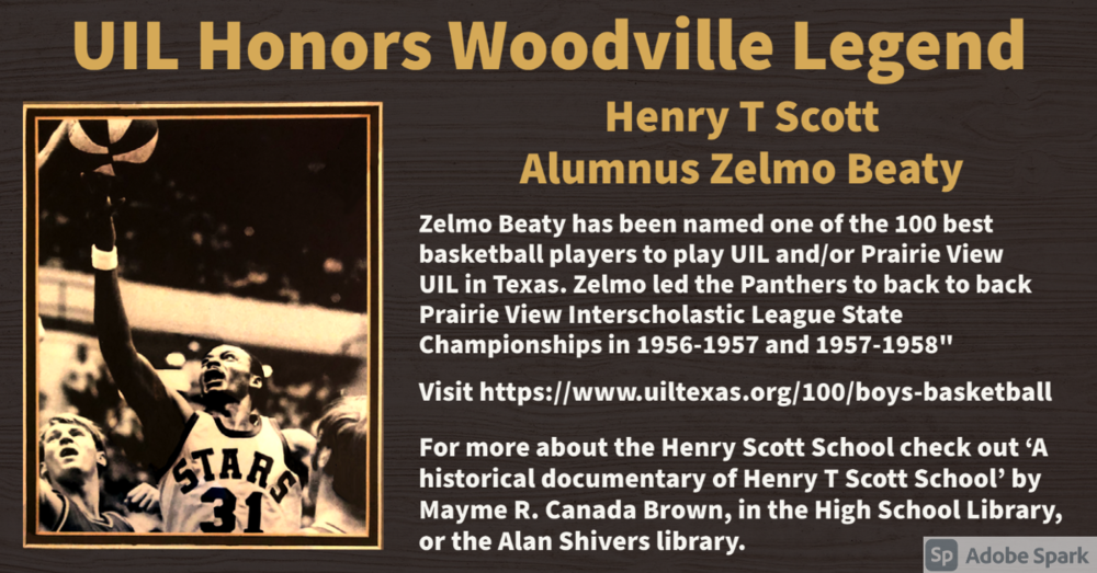 UIL Honors Woodville Legend 