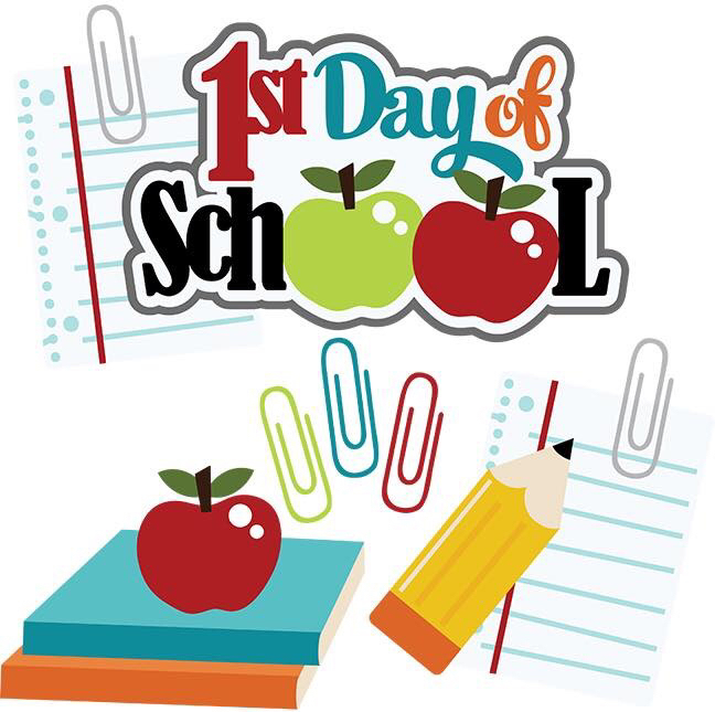 1st day of school for the 2019-2020 school year