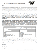 COVID-Public Notice