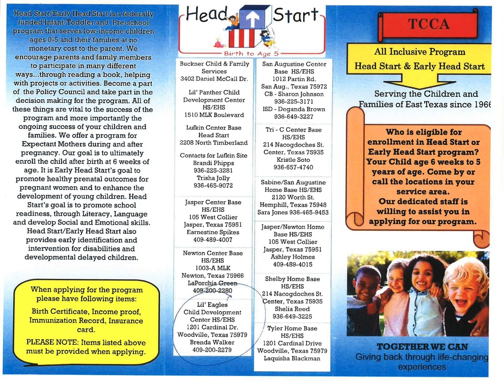 Head Start Flyer