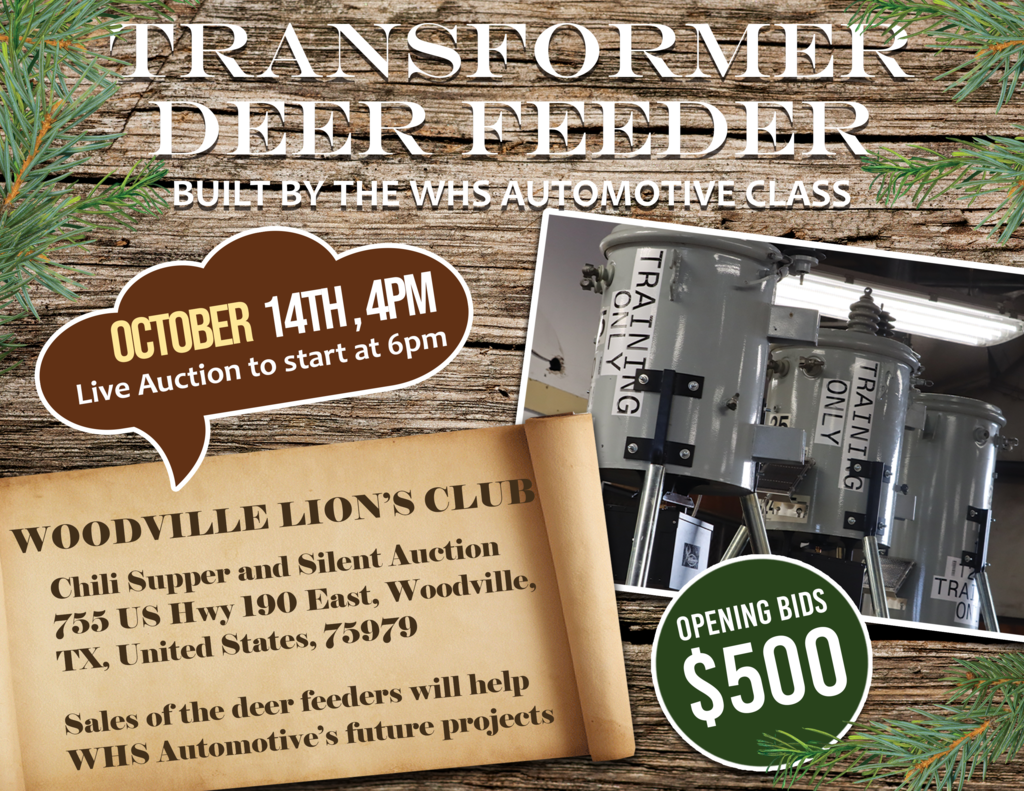 Deer Feeder Auction