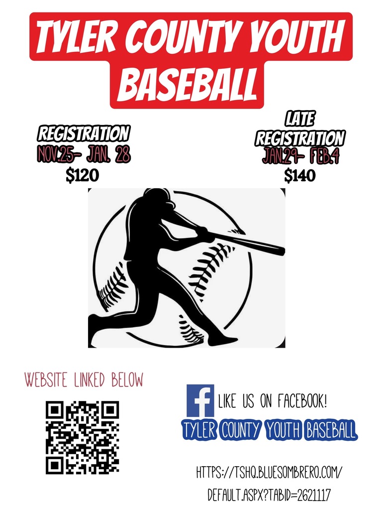 Tyler County Youth Baseball Signups