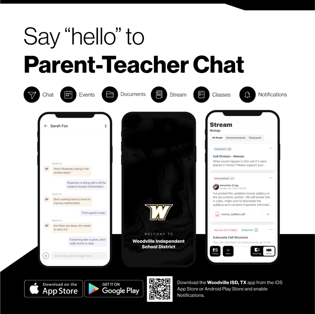 say hello to parent-teacher chat